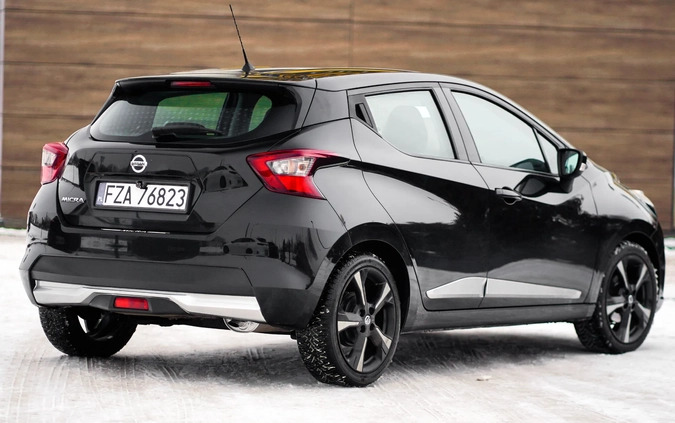 Nissan Micra cena 42900 przebieg: 53000, rok produkcji 2017 z Żary małe 56